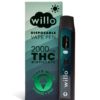 THC Vapes UK - Willo Strawberry 2000mg THC Vape Pen - Image 3