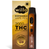 THC Vapes UK - Willo Strawberry 2000mg THC Vape Pen - Image 2