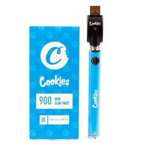 Cookies Slim Twist 510 Vape Battery - 900mAh