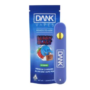 Dank Vapes - Berry Blast THC Vape Pen 1000mg