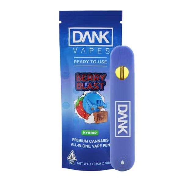 Dank Vapes - Berry Blast THC Vape Pen 1000mg