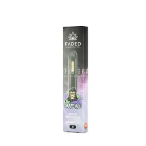 Faded Extracts - Grape Ape THC Vape Pen 2000mg Uk