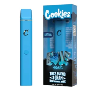 THC Vapes – Cookies Blue Raz 3000mg THCA Vape Pen