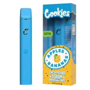 THC Vapes – Cookies Apples Bananas 3000mg THCA Vape Pen
